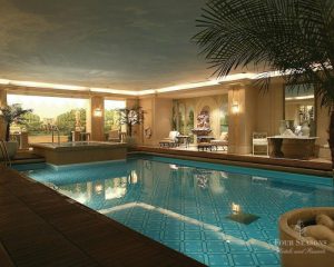 Les plus belles piscines d’hôtels à Paris Georges-v