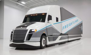 ge rh expert Daimler Freightliner a présenté Inspiration Truck