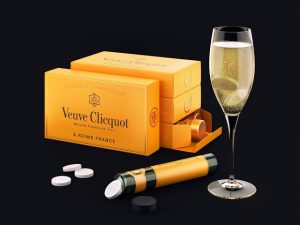 ge rh expert Veuve Clicquot crée le 1er champagne en pastille qui se dissout dans l’eau