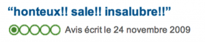 honteux