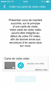 L'Appli Cv Vidéo de Pole Emploi
