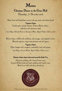 Harry Potter. Offrez vous un Noël dans la Grande Salle de Poudlard