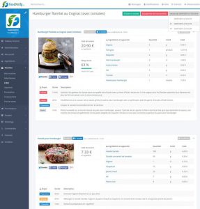 ge rh expert Elior au capital de la start-up Foodmeup, gestion de recettes
