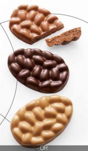 Cinq Oeufs de Pâques pas Cloches