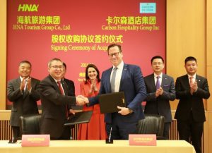 Les chinois mettent la main sur Carlson Hotels