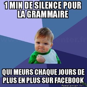ge rh expert Attention à votre orthographe sur Facebook !