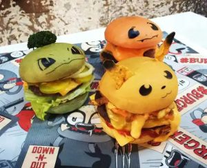 ge rh expert Dégustez un burger Pikachu, Bulbizarre ou Salamèche