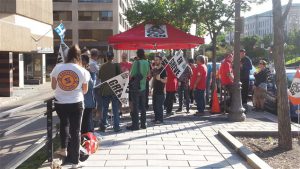 ge rh expert Manifestation des employés de l'hôtel Delta à Québec