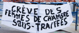 Intercontinental Marseille : les femmes de chambre en grève