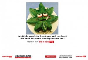 ge rh expert Un pâtissier peut-il être licencié pour avoir représenté une feuille de cannabis ?