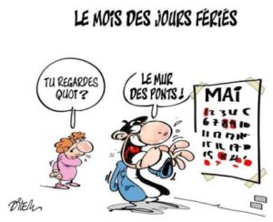 Les jours fériés en Hôtellerie-Restauration