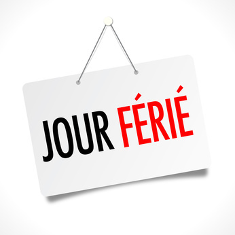 Les jours fériés en Hôtellerie-Restauration