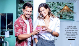ge rh expert Juan Arbelaez et Laury Thilleman ouvrent ensemble le restaurant "LA VIDA" à Paris
