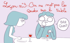 Saucer son assiette avec un morceau de pain, qu'est ce que c'est bon