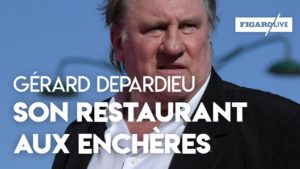 ge rh expert Gérard Depardieu met aux enchères les fourneaux de son restaurant Parisien
