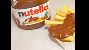 ge rh expert En Flandre, une friterie propose des frites… au Nutella