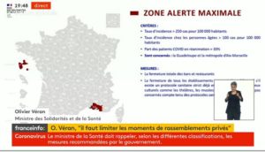 Covid-19 : fermeture des bars et restaurants à Aix-Marseille et en Guadeloupe dès lundi