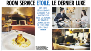 Gastronomie en chambre