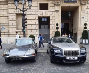 Une Citroën CX pas comme les autres pour les clients de l’hôtel Crillon
